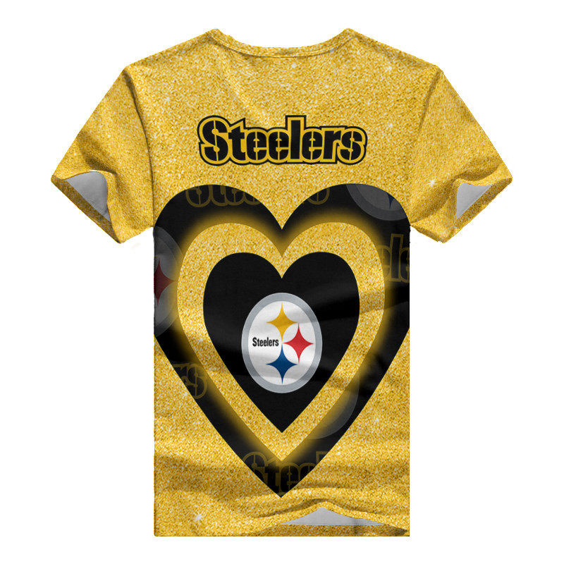 Pittsburgh Steelers V-neck T-shirt