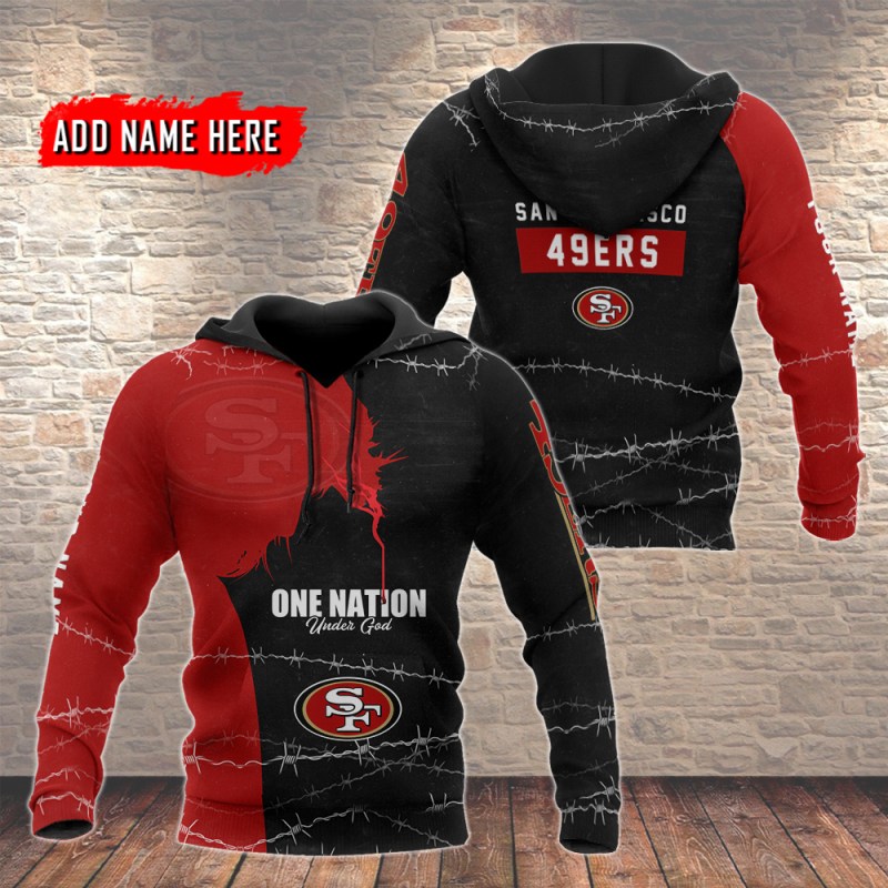 San Francisco 49ers Personalized Hoodie