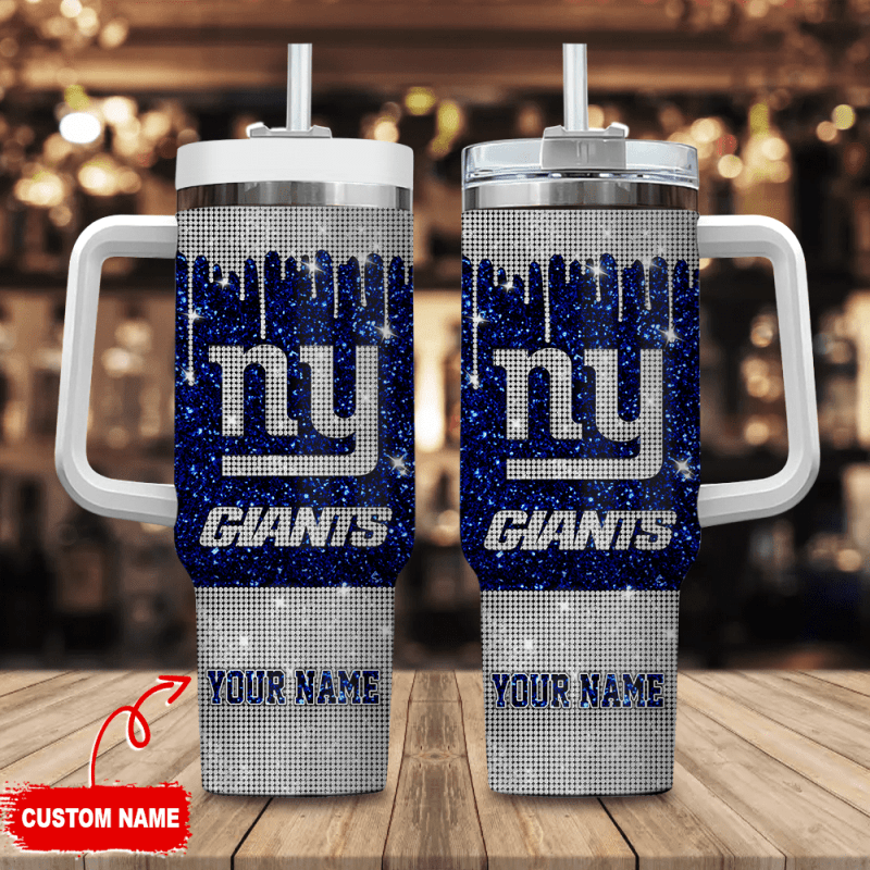 New York Giants Personalized Tumbler