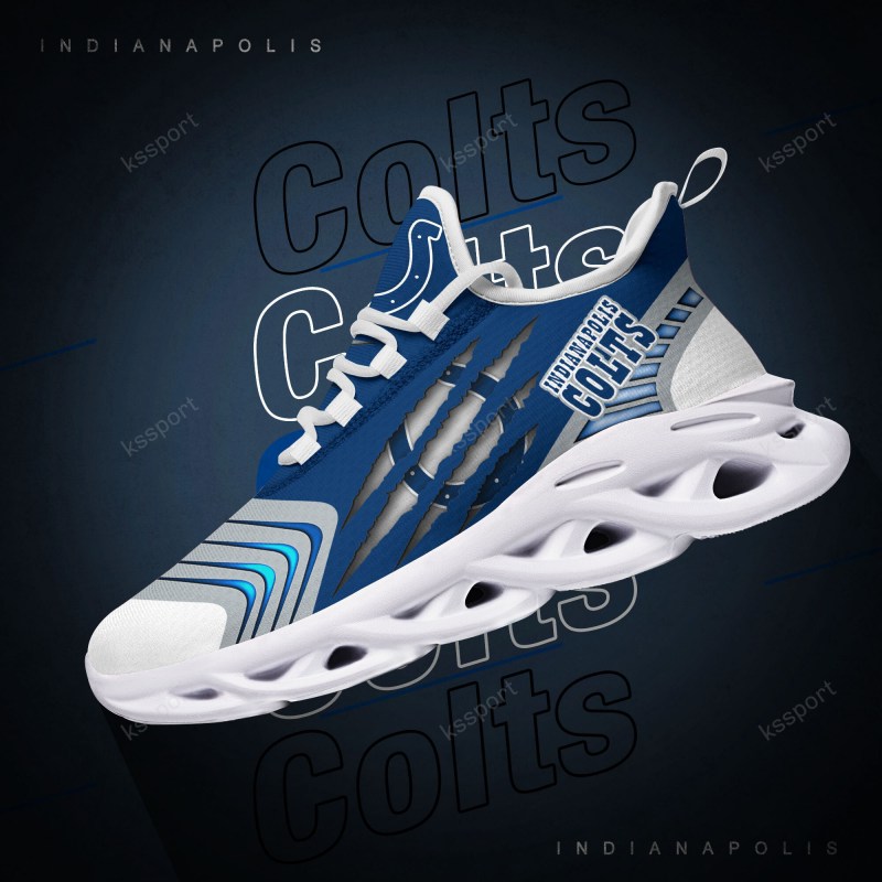 Indianapolis Colts Yezy Running Sneakers