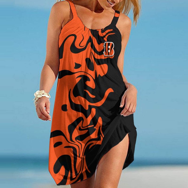 Cincinnati Bengals Beach Dress