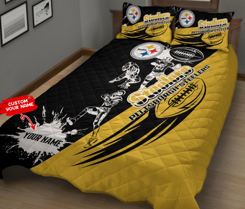 Pittsburgh Steelers Quilt Set