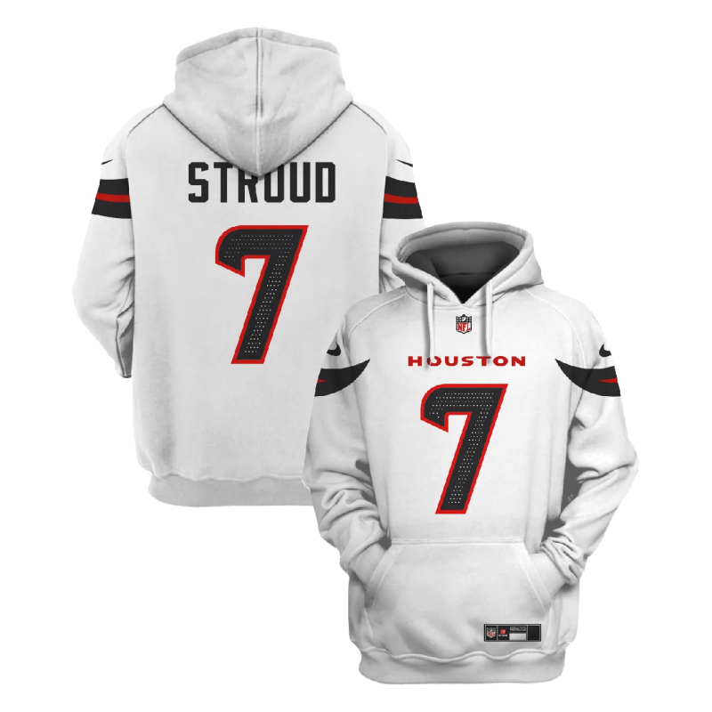Houston Texans Personalized Football Hoodie