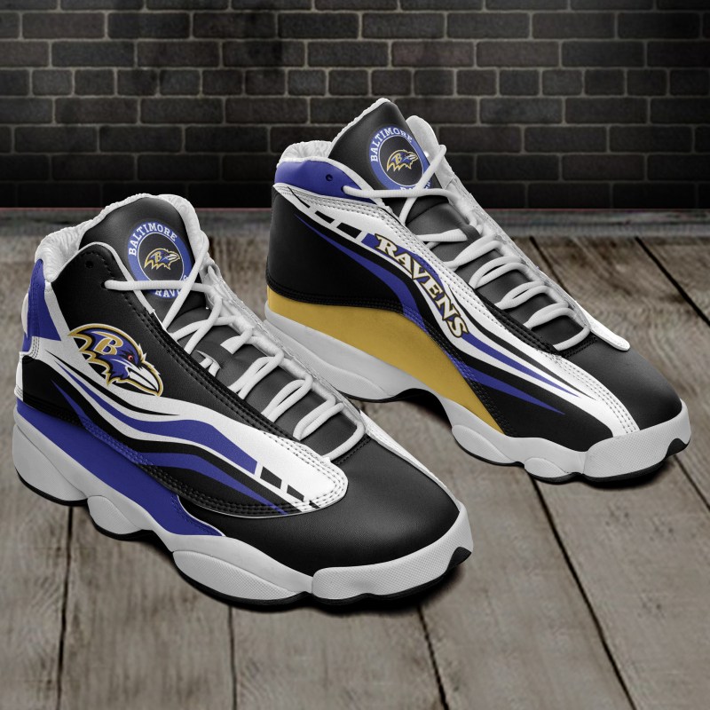 Baltimore Ravens AJD13 Sneakers Image 2
