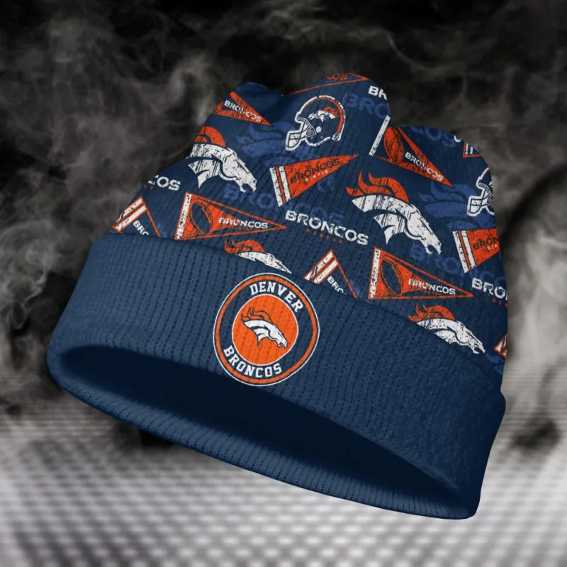 Denver Broncos Wool Beanie