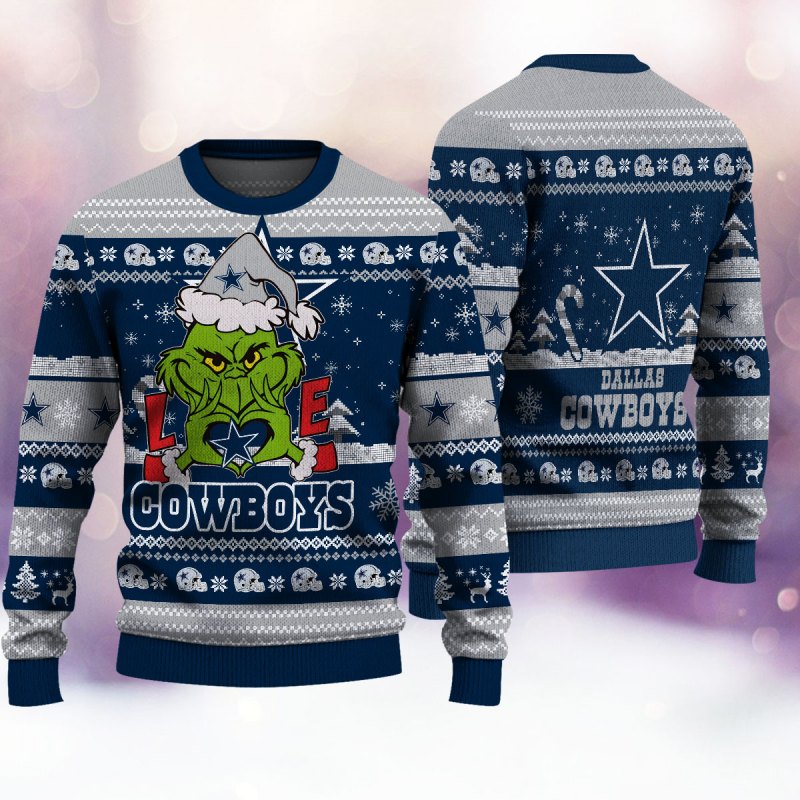 Dallas Cowboys Sweater Detail