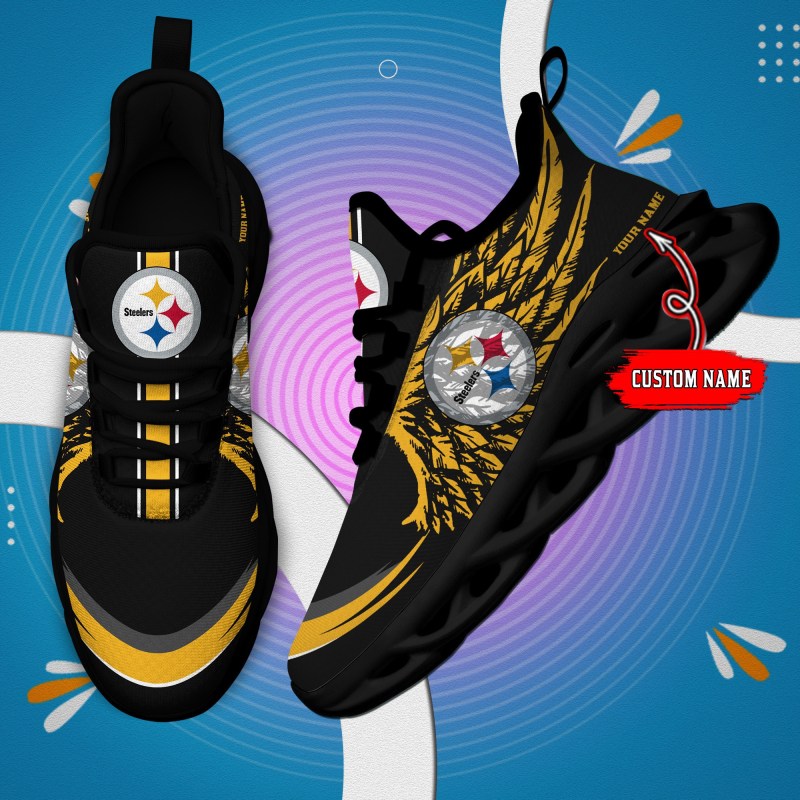 Pittsburgh Steelers Comfortable Yezy Sneakers