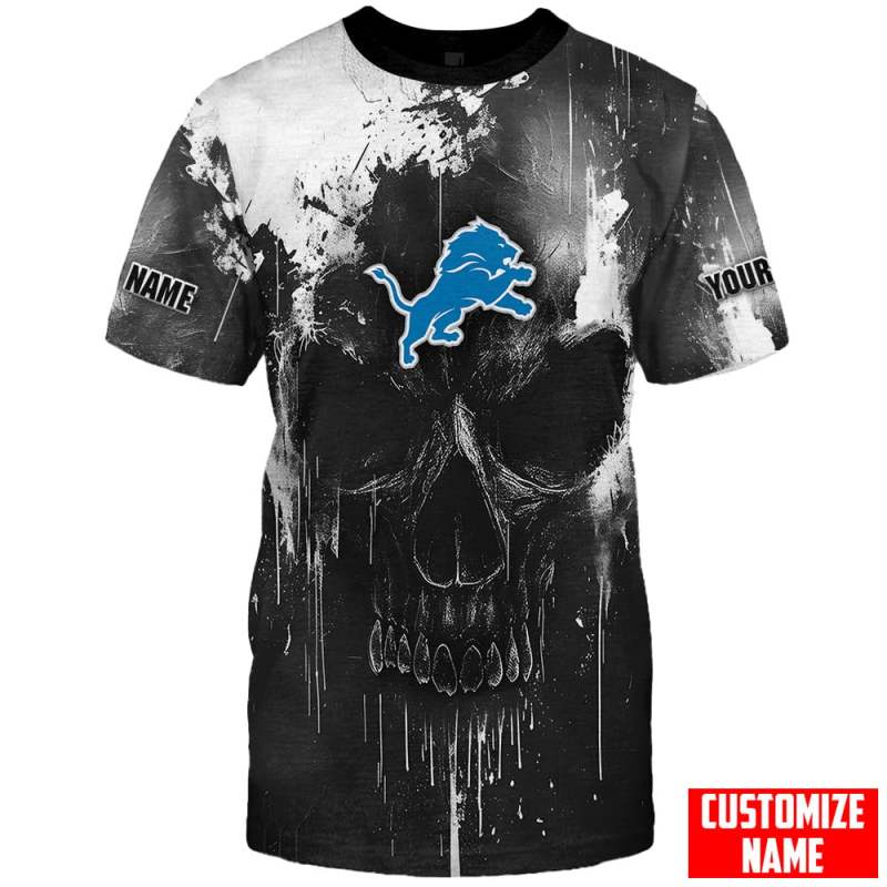 Detroit Lions Personalized Unisex T-Shirt