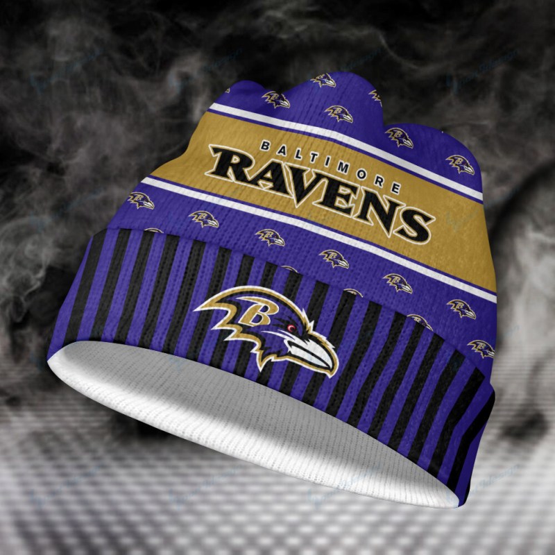 Baltimore Ravens Wool Beanie