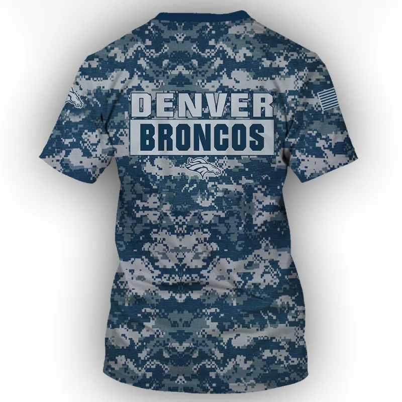 Denver Broncos Personalized All Over Printed Sweater