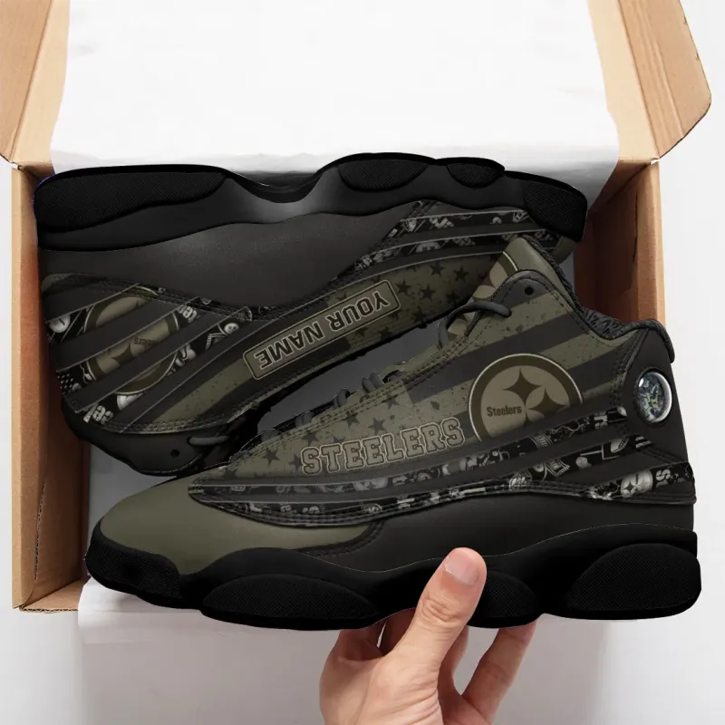 Pittsburgh Steelers Personalized AJD13 Sneakers