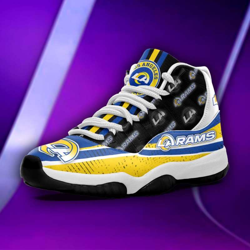 Los Angeles Rams AJD11 Sneakers Back View