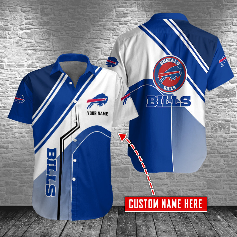 Buffalo Bills Button Shirt Sizing Chart