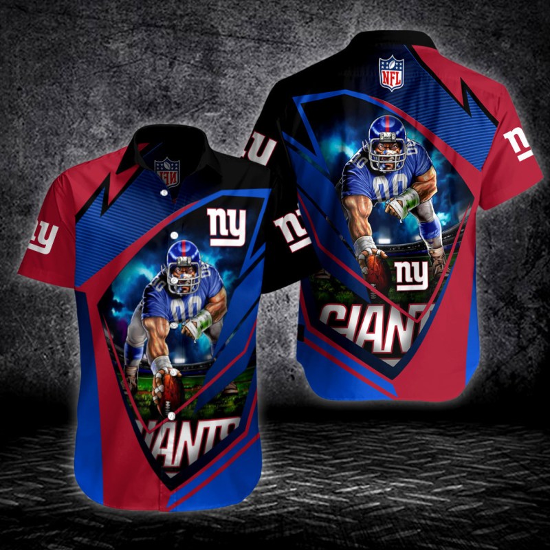 Sizing Chart for New York Giants Button Shirt