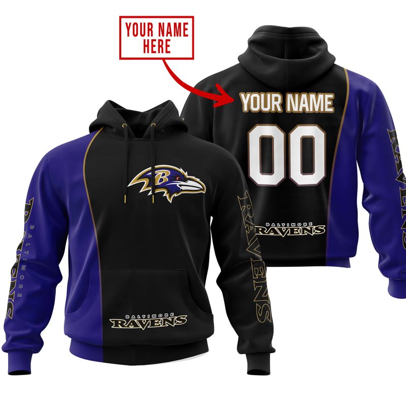 Baltimore Ravens Personalized Hoodie