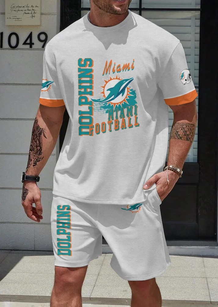 Miami Dolphins T-shirt and Shorts