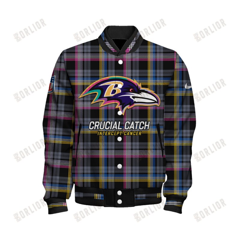 Baltimore Ravens Personalized Varsity Jacket