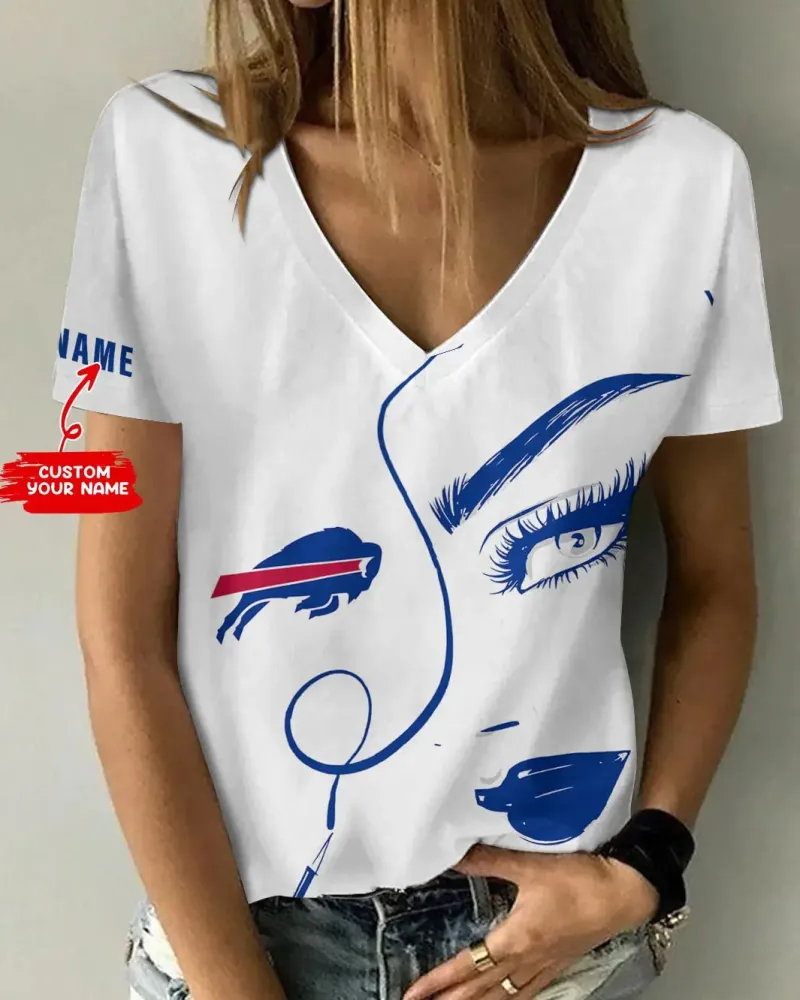 Buffalo Bills Personalized T-shirt Front View
