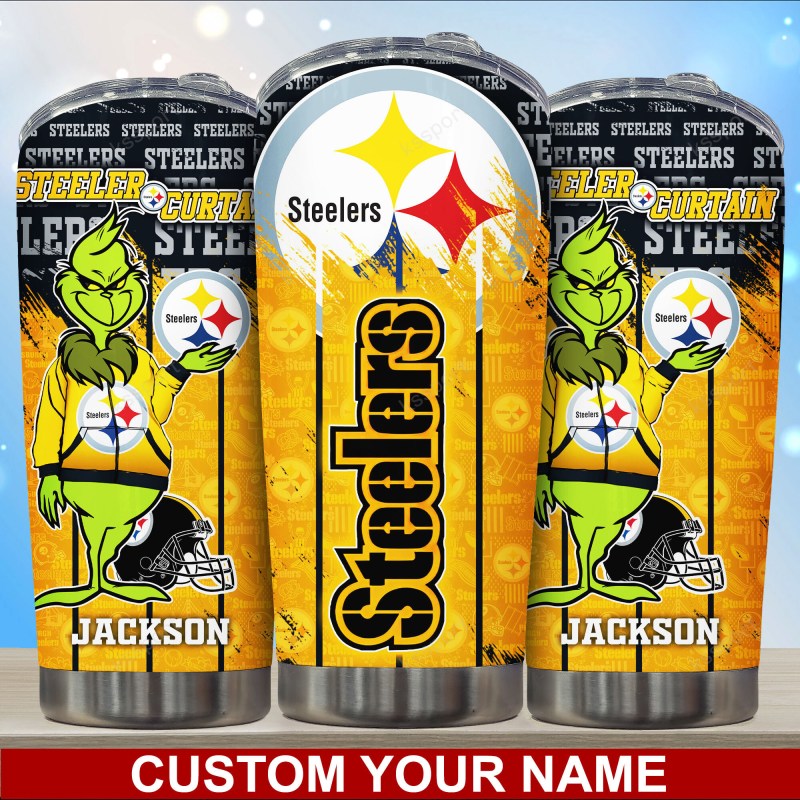 Pittsburgh Steelers Personalized Tumbler
