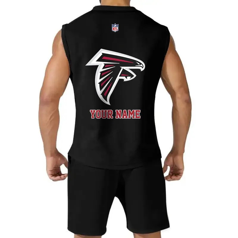 Atlanta Falcons Combo Tank Top and Shorts 2