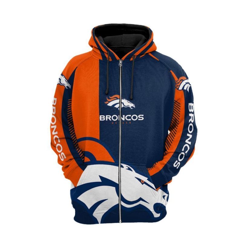 Denver Broncos Football Hoodie