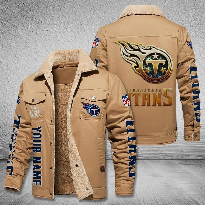 Tennessee Titans Fleece Bomber Jacket Image 2