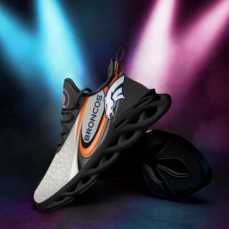 Denver Broncos Yezy Sneakers Detail
