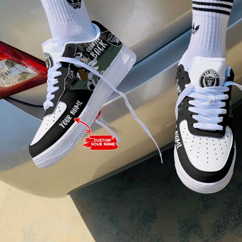 Las Vegas Raiders AF1 Shoes Image 4