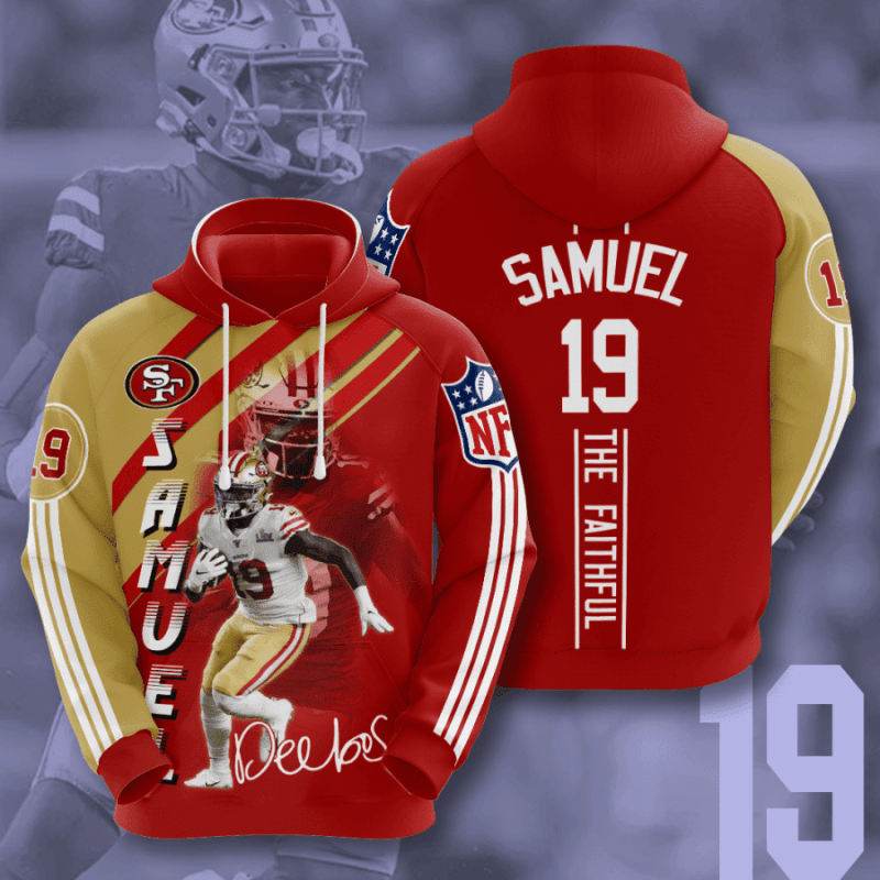 San Francisco 49ers 3D Hoodie