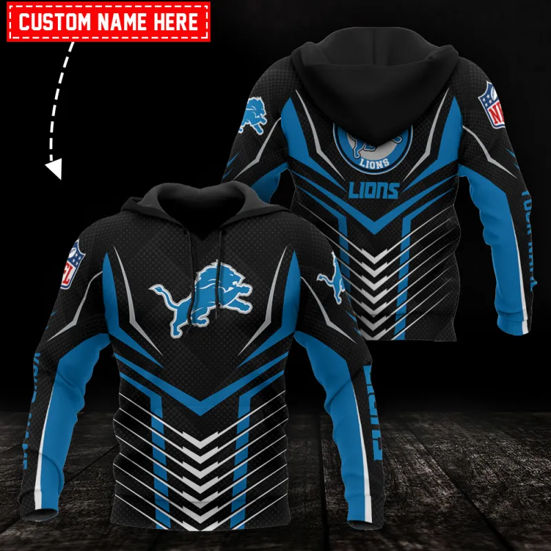 Detroit Lions Personalized Hoodie