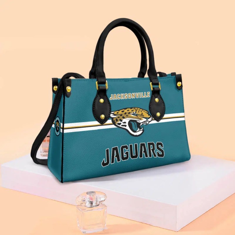 Jacksonville Jaguars Leather Hand Bag