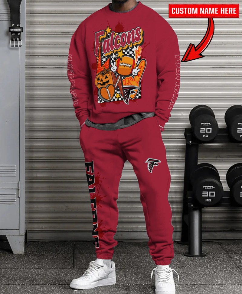 Atlanta Falcons Sweatshirt and Sweatpants Set