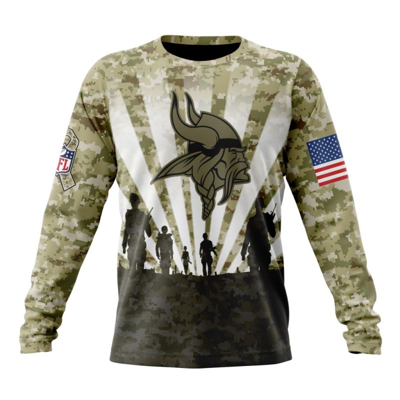 Minnesota Vikings Long Sleeve Front