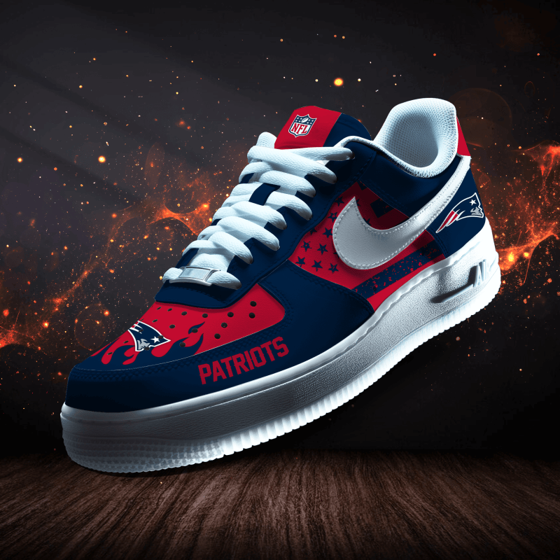 New England Patriots Personalized Sneakers