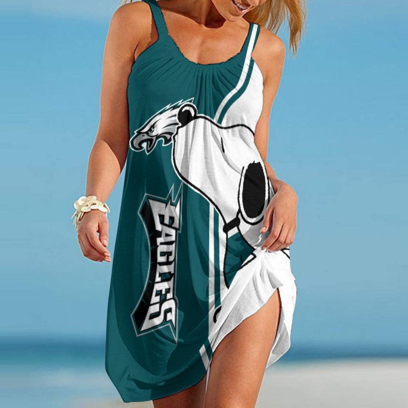 Philadelphia Eagles Beach Dress Image 1