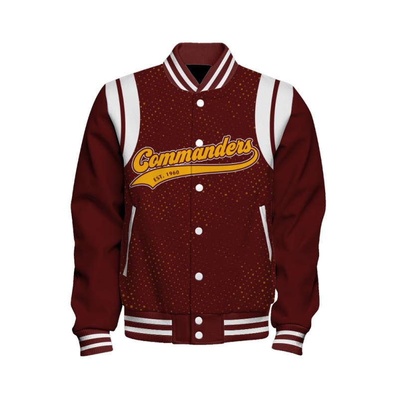 Washington Commanders Varsity Jacket