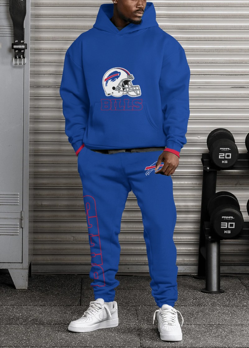 Buffalo Bills Hoodie and Sweatpants Apparel