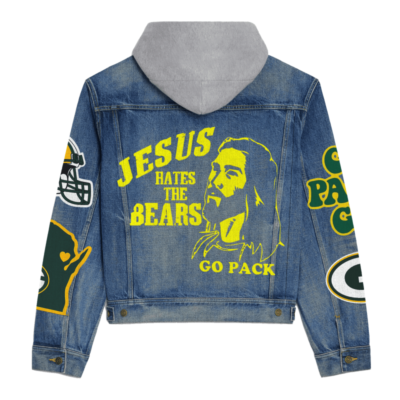 Green Bay Packers Jacket Back View