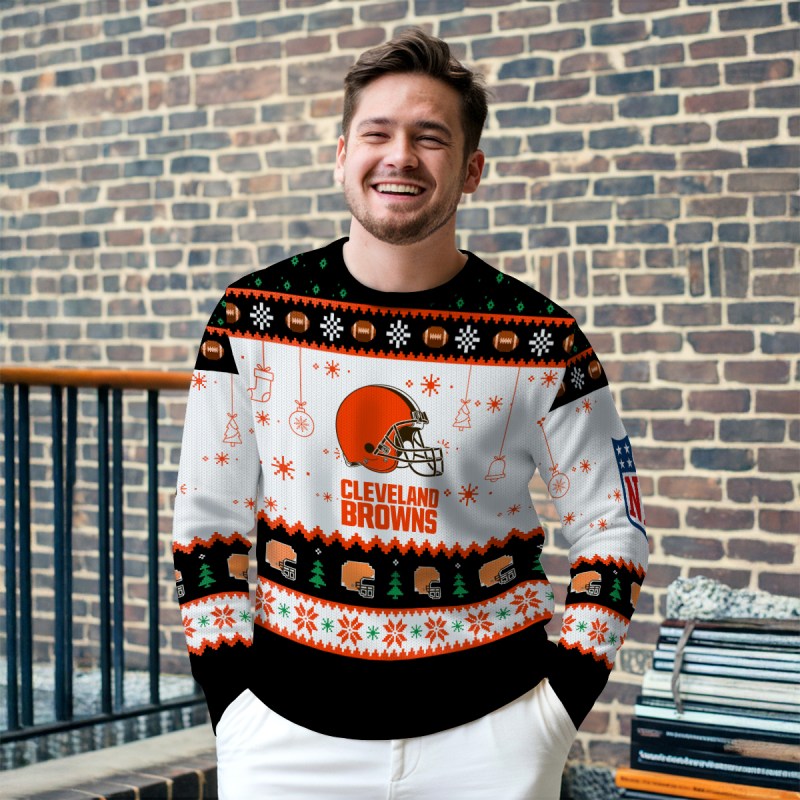 Cleveland Browns Ugly Christmas Sweater Image 1
