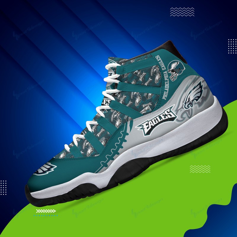 Philadelphia Eagles Fan Gear Sneakers