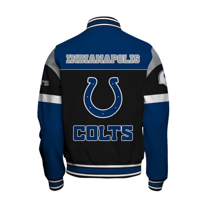 Colts Varsity Jacket Detail