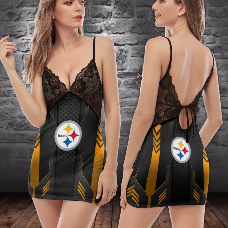 Pittsburgh Steelers Slip Dress