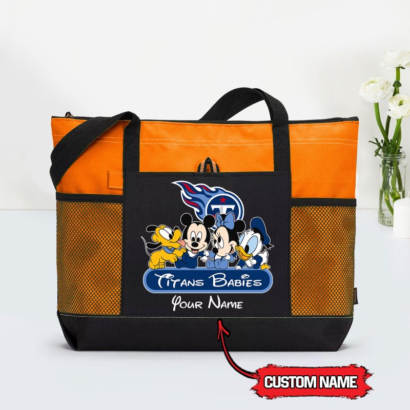 Tennessee Titans Babies Tote Bag Orange