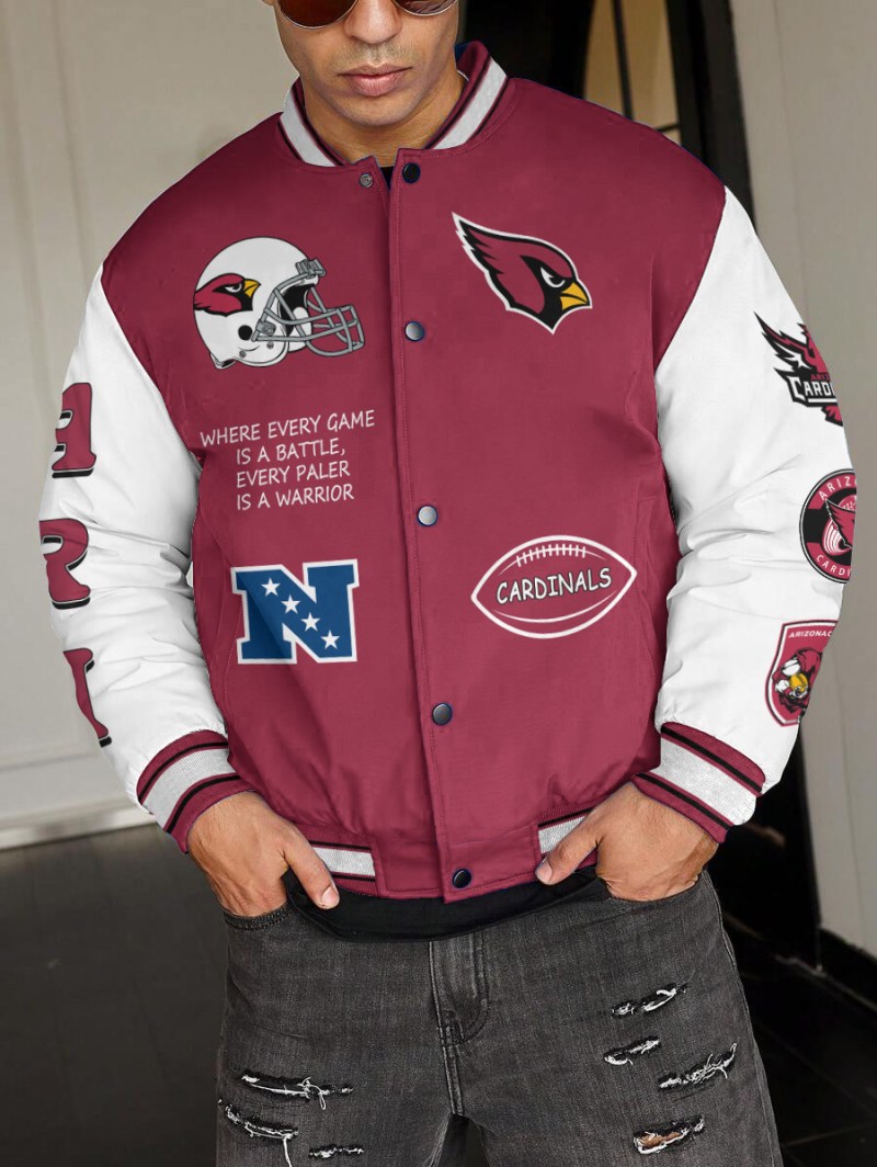Arizona Cardinals Varsity Jacket
