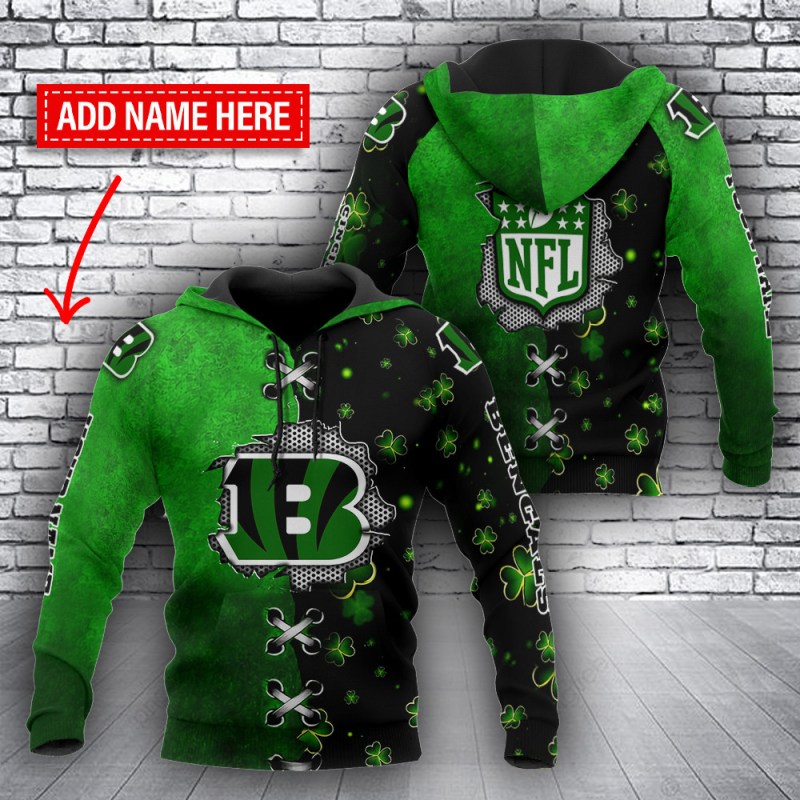 Cincinnati Bengals Personalized Hoodie