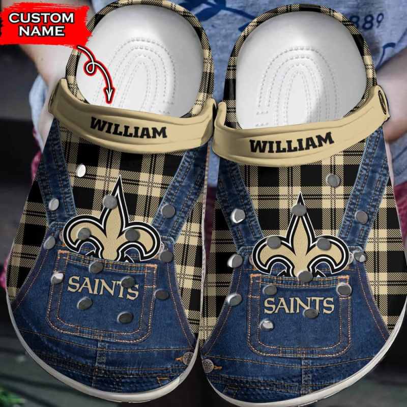 New Orleans Saints Personalized Limited Clog