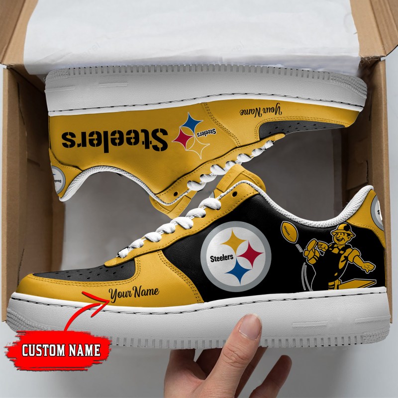 Pittsburgh Steelers Personalized AF1 Shoes