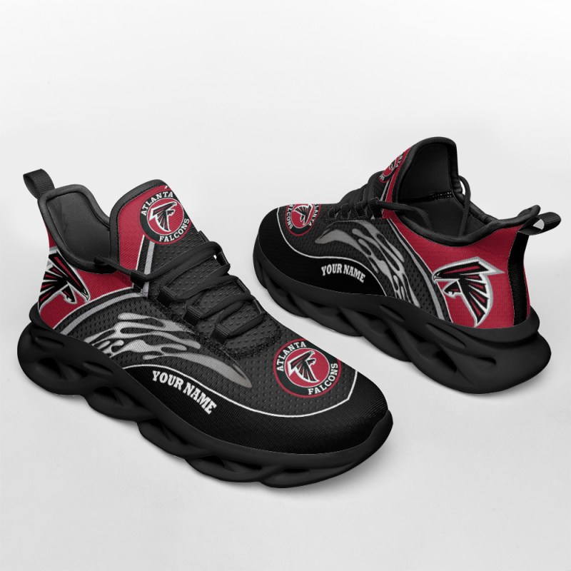 Atlanta Falcons Personalized Yeezy Running Sneakers 2