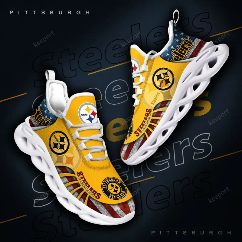 Pittsburgh Steelers Yezy Running Sneakers