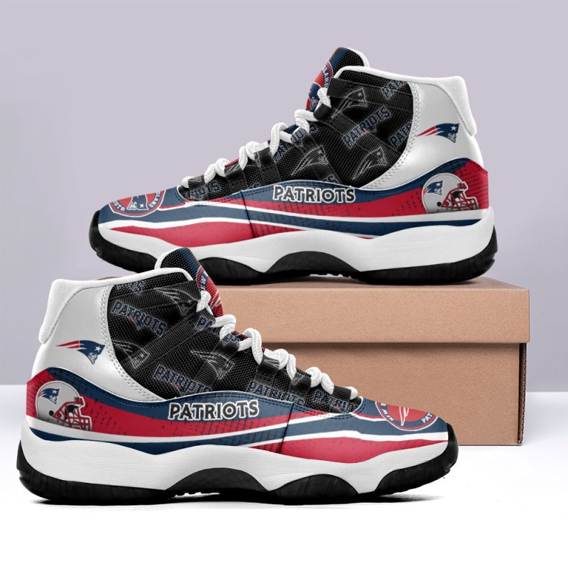 New England Patriots AJD11 Sneakers Back View